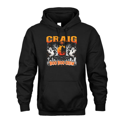 Boo Boo Crew Halloween Custom Name Shirt CRAIG M1-28