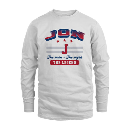 The Man The Myth The Legend With Your Name Shirt JON M1-35