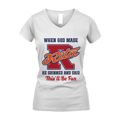 God Made Your Name Custom Shirt RITA M1-16