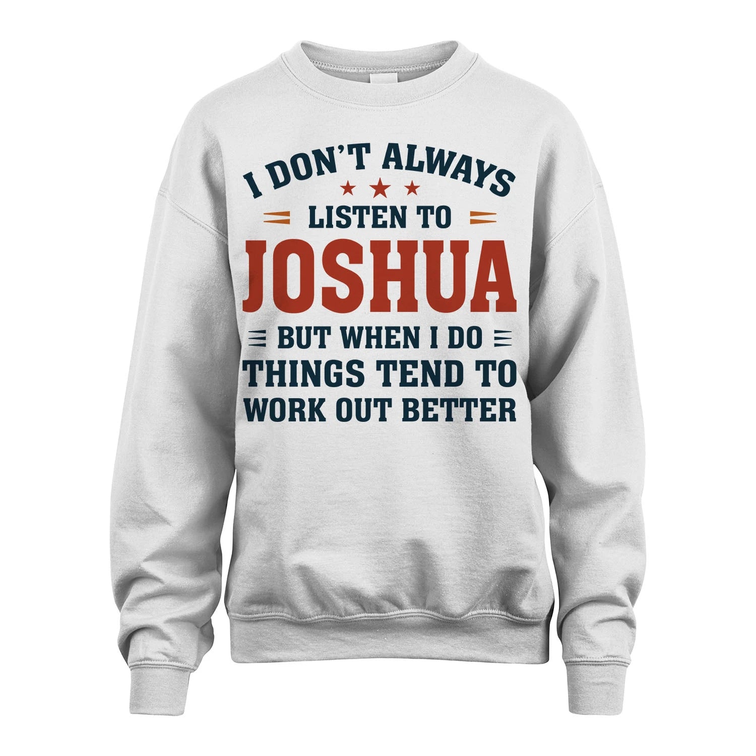 I Don't Always Listen To... JOSHUA M1-2