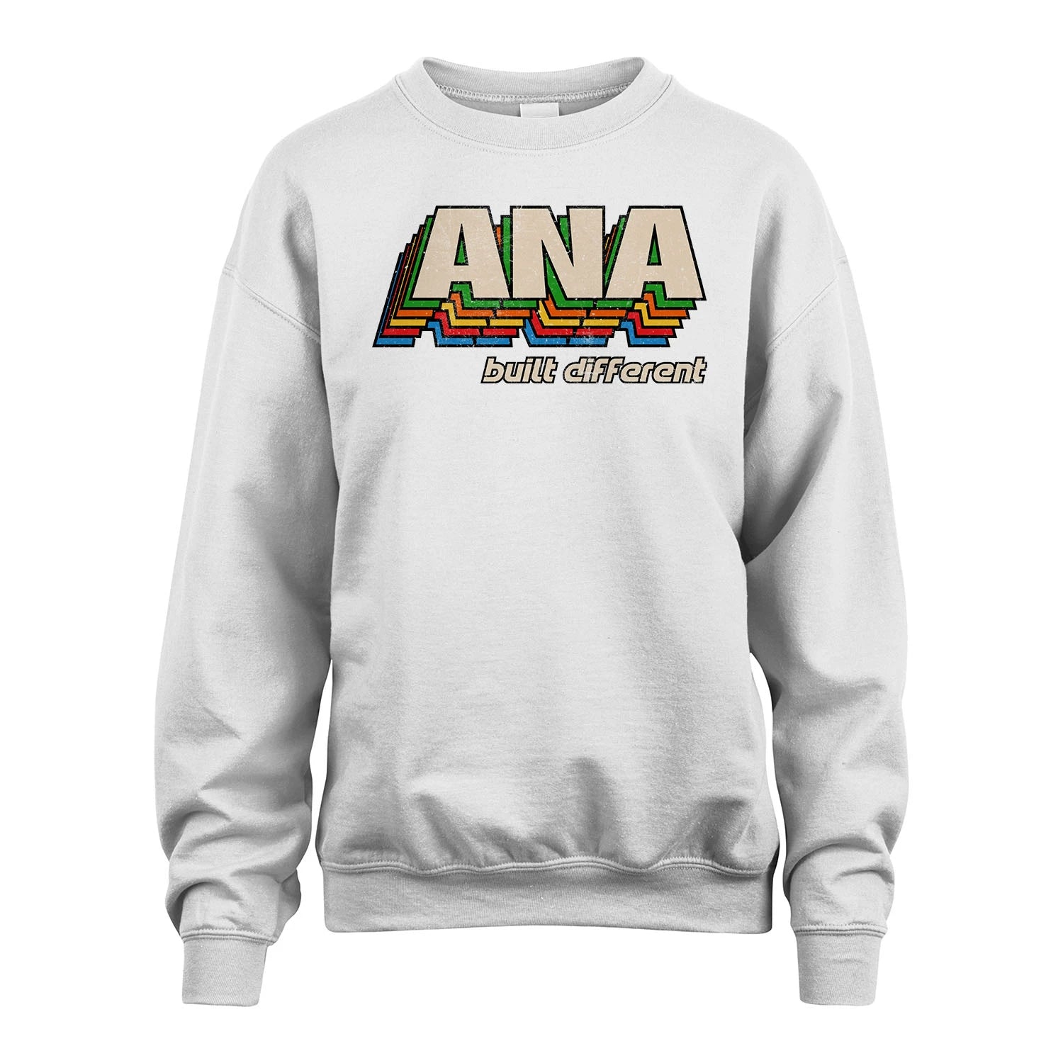Your Name Built Different Retro Shirt ANA M1-26