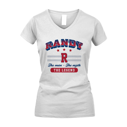The Man The Myth The Legend With Your Name Shirt RANDY M1-35