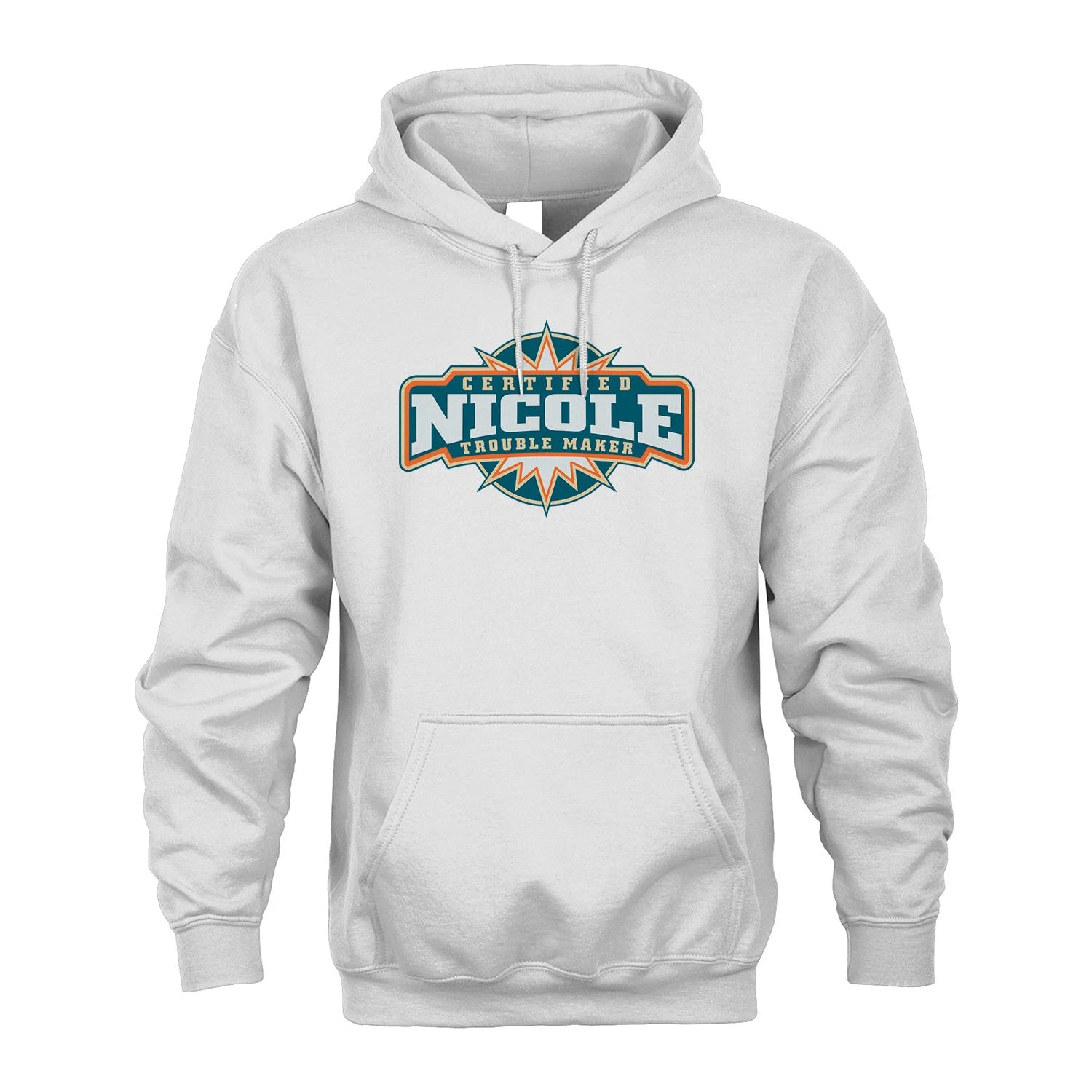 Certified Your Name Trouble Maker Shirt NICOLE M1-36