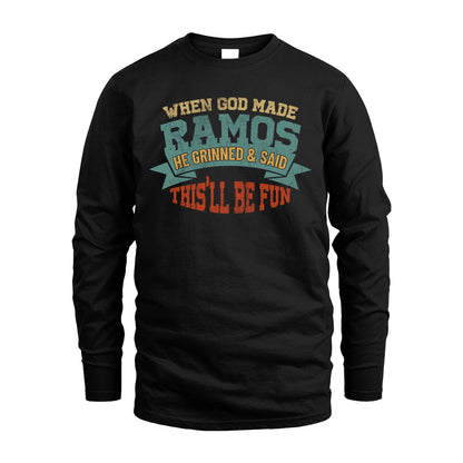The Man The Myth The Legend Sporty Shirt RAMOS M1-15