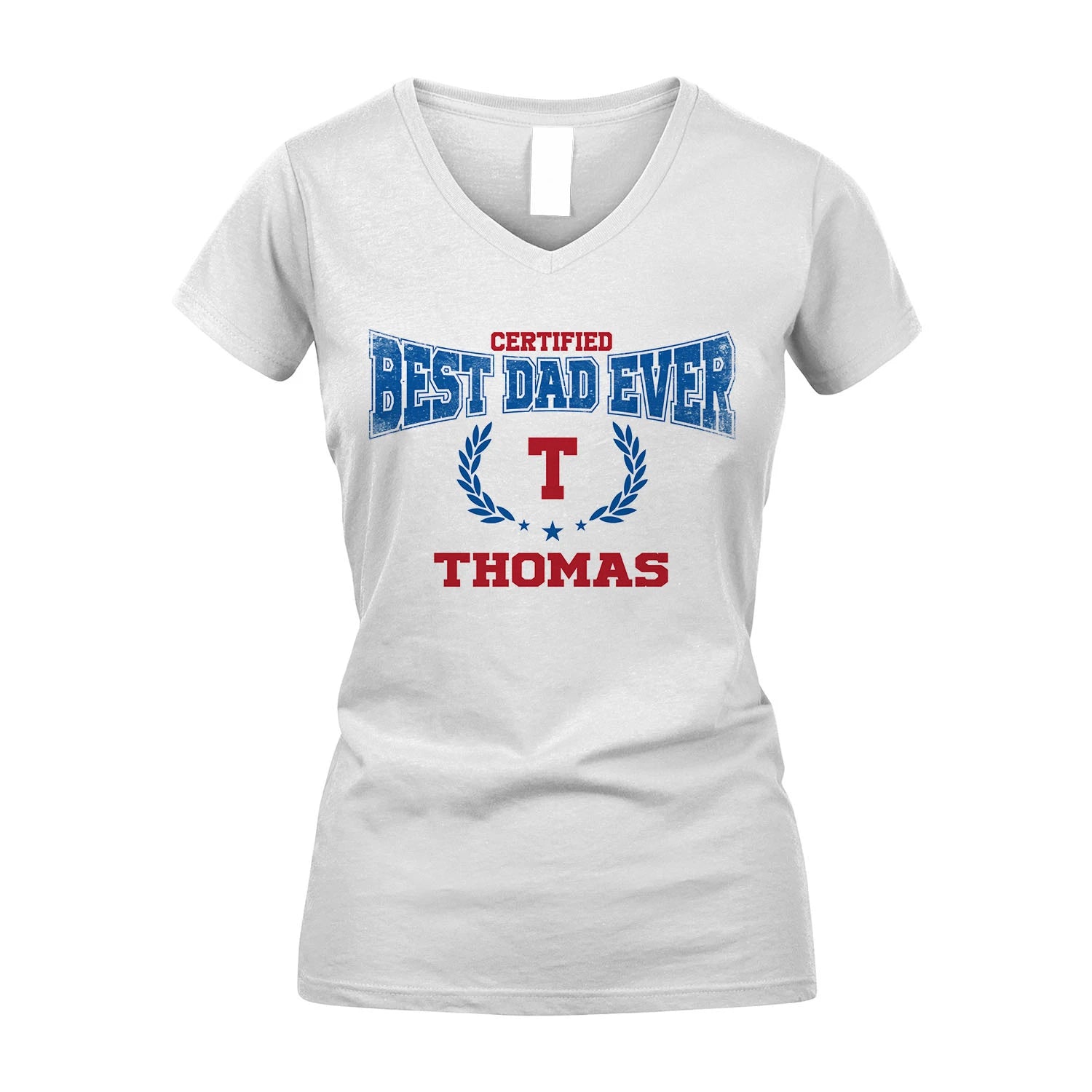 Certified Best Dad Ever Shirt THOMAS M1-11