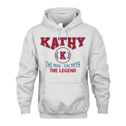 The Man The Myth The Legend Jet Style Shirt KATHY M1-9