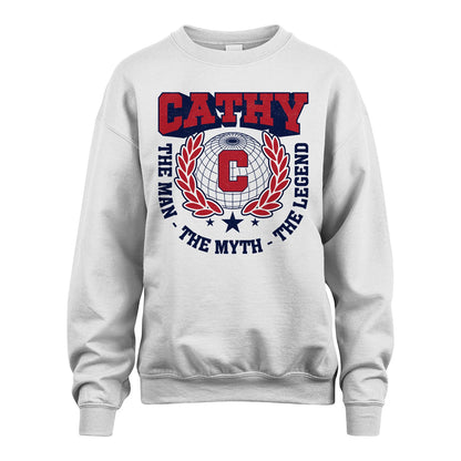 The Man The Myth The Legend Logo Shirt CATHY M1-30