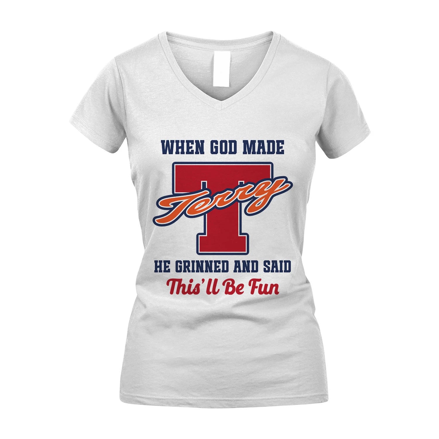 God Made Your Name Custom Shirt TERRY M1-16