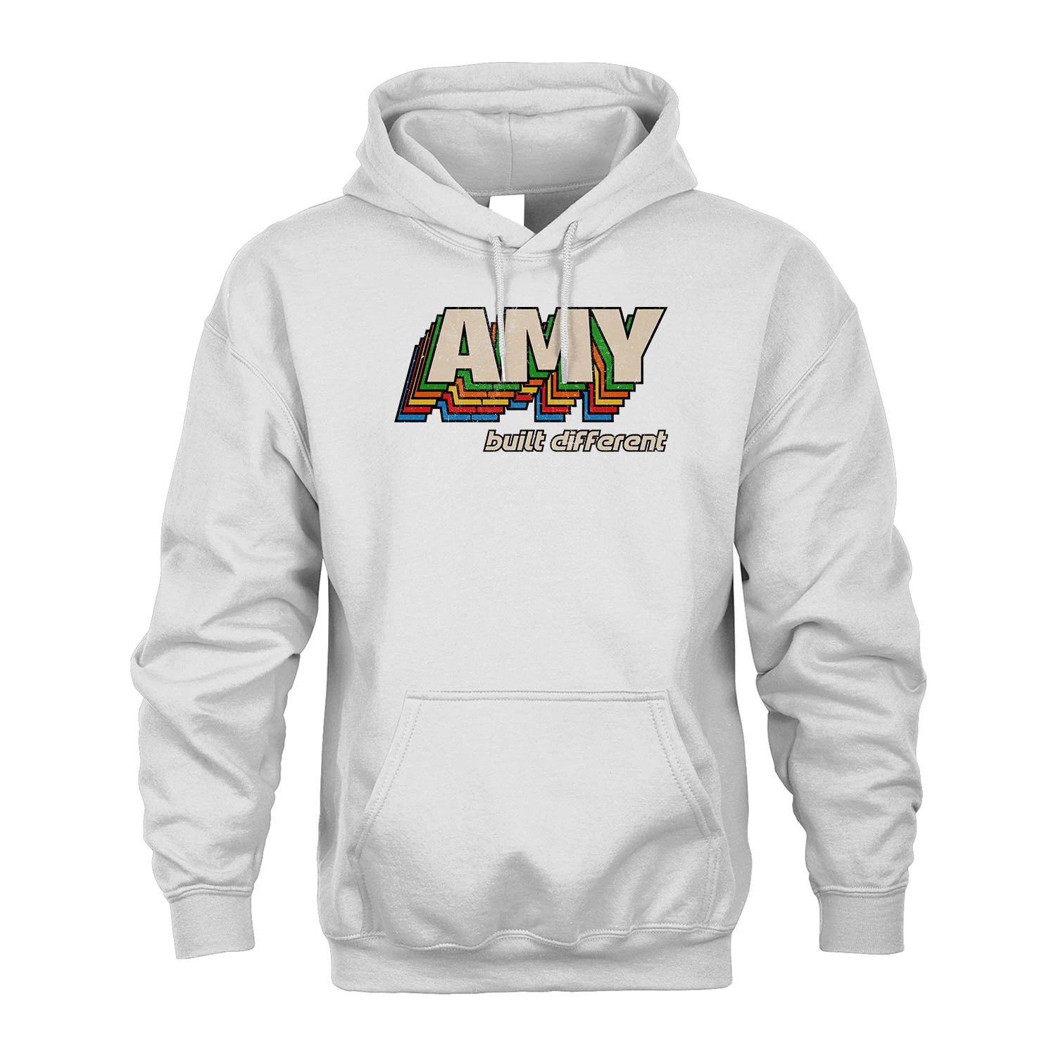 Your Name Built Different Retro Shirt AMY M1-26