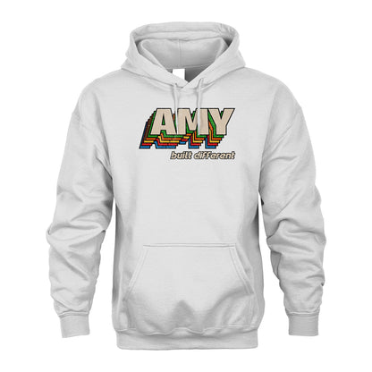 Your Name Built Different Retro Shirt AMY M1-26