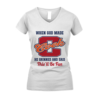 God Made Your Name Custom Shirt COOK M1-16
