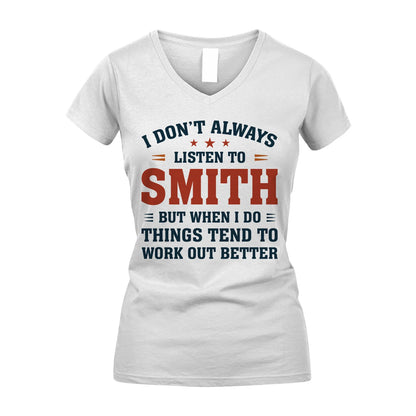 I Don't Always Listen To... SMITH M1-2