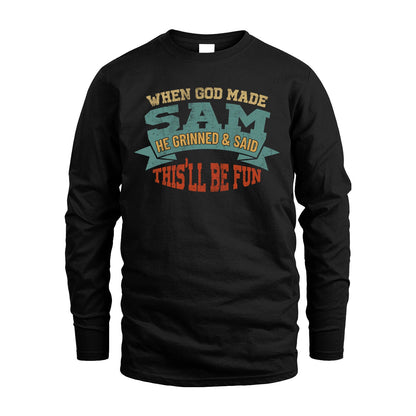 The Man The Myth The Legend Sporty Shirt SAM M1-15
