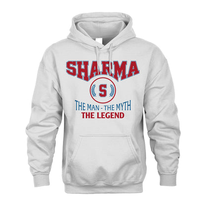 The Man The Myth The Legend Jet Style Shirt SHARMA M1-9
