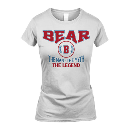 The Man The Myth The Legend Jet Style Shirt BEAR M1-9