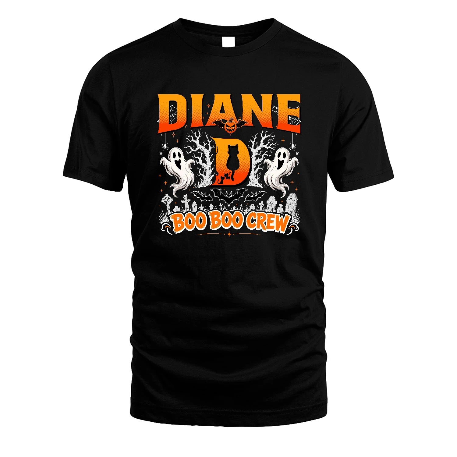Boo Boo Crew Halloween Custom Name Shirt DIANE M1-28