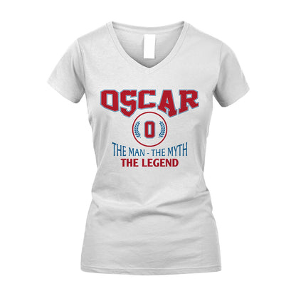 The Man The Myth The Legend Jet Style Shirt OSCAR M1-9