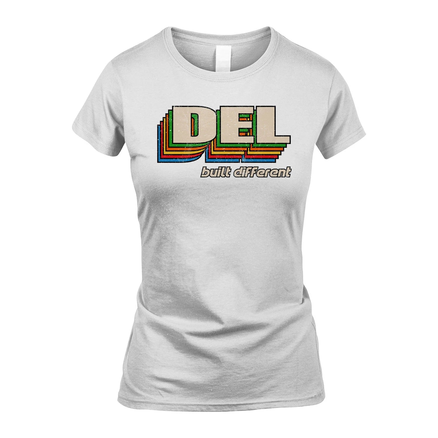 Your Name Built Different Retro Shirt DEL M1-26