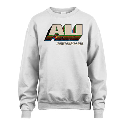 Your Name Built Different Retro Shirt ALI M1-26