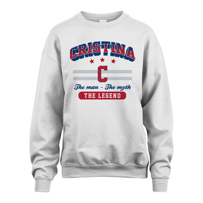 The Man The Myth The Legend With Your Name Shirt CRISTINA M1-35