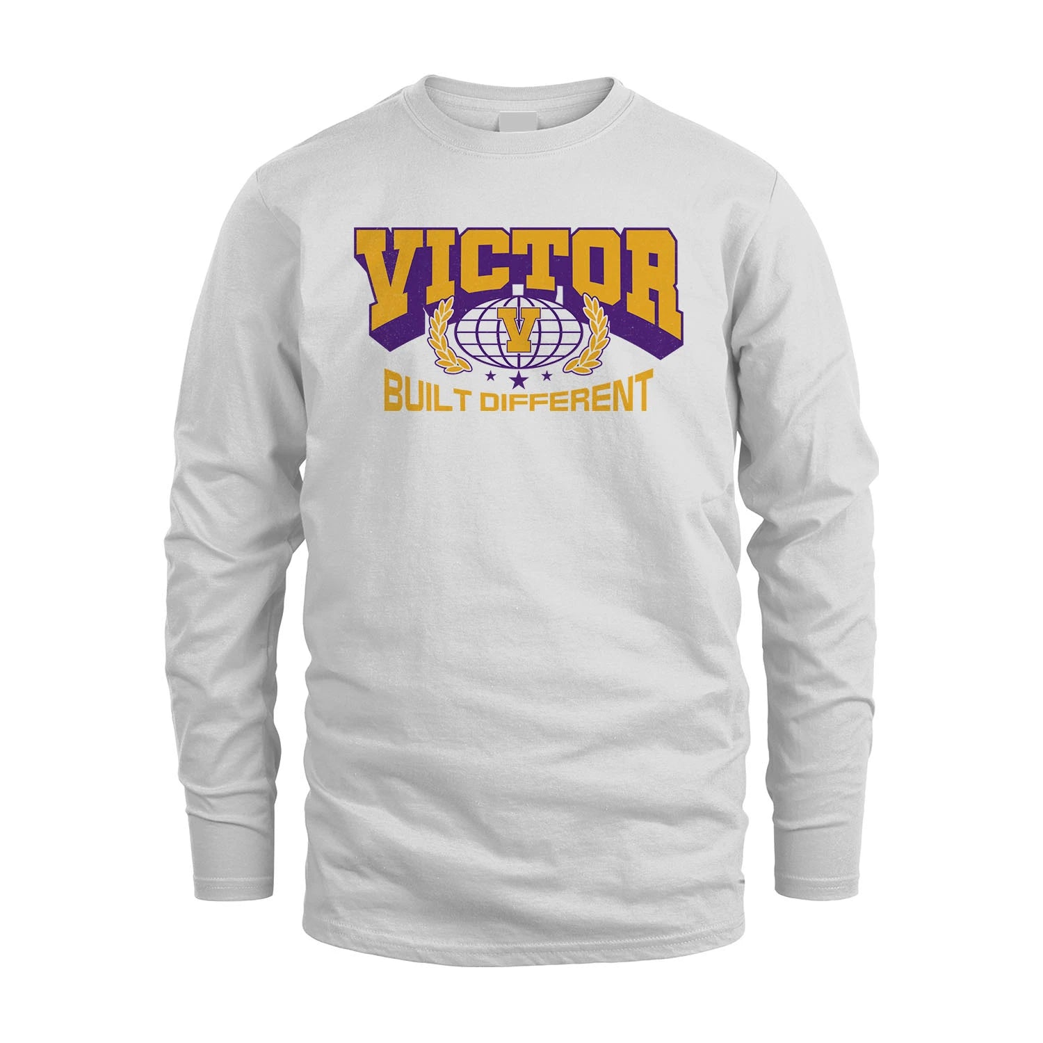 Your Name Built Different Sporty Shirt VICTOR M1-32