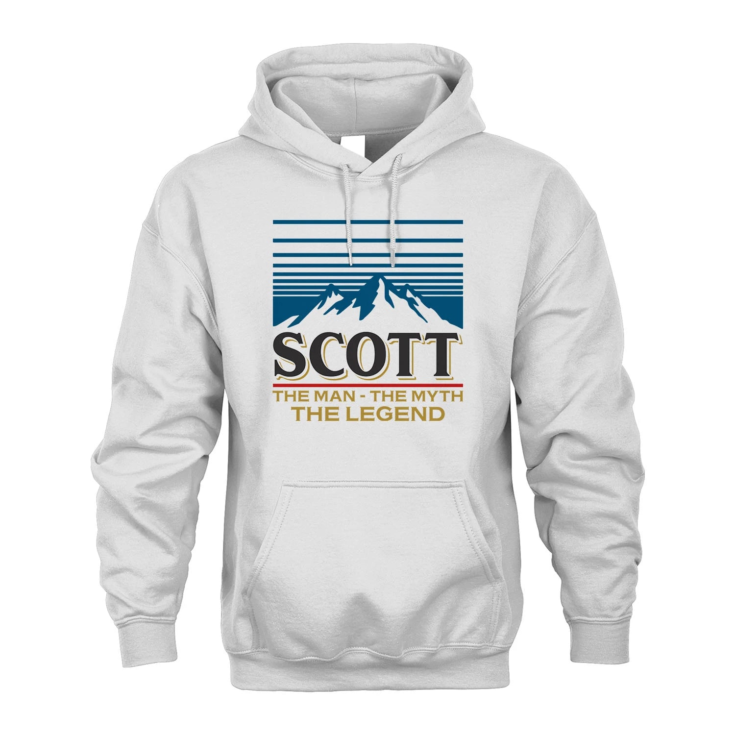 The Man The Myth The Legend Vintage Mountain Shirt SCOTT M1-19