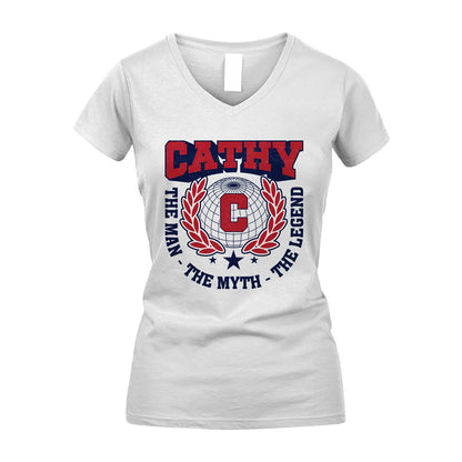 The Man The Myth The Legend Logo Shirt CATHY M1-30