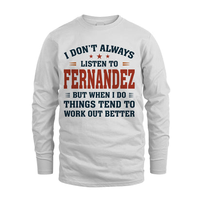 I Don't Always Listen To... FERNANDEZ M1-2