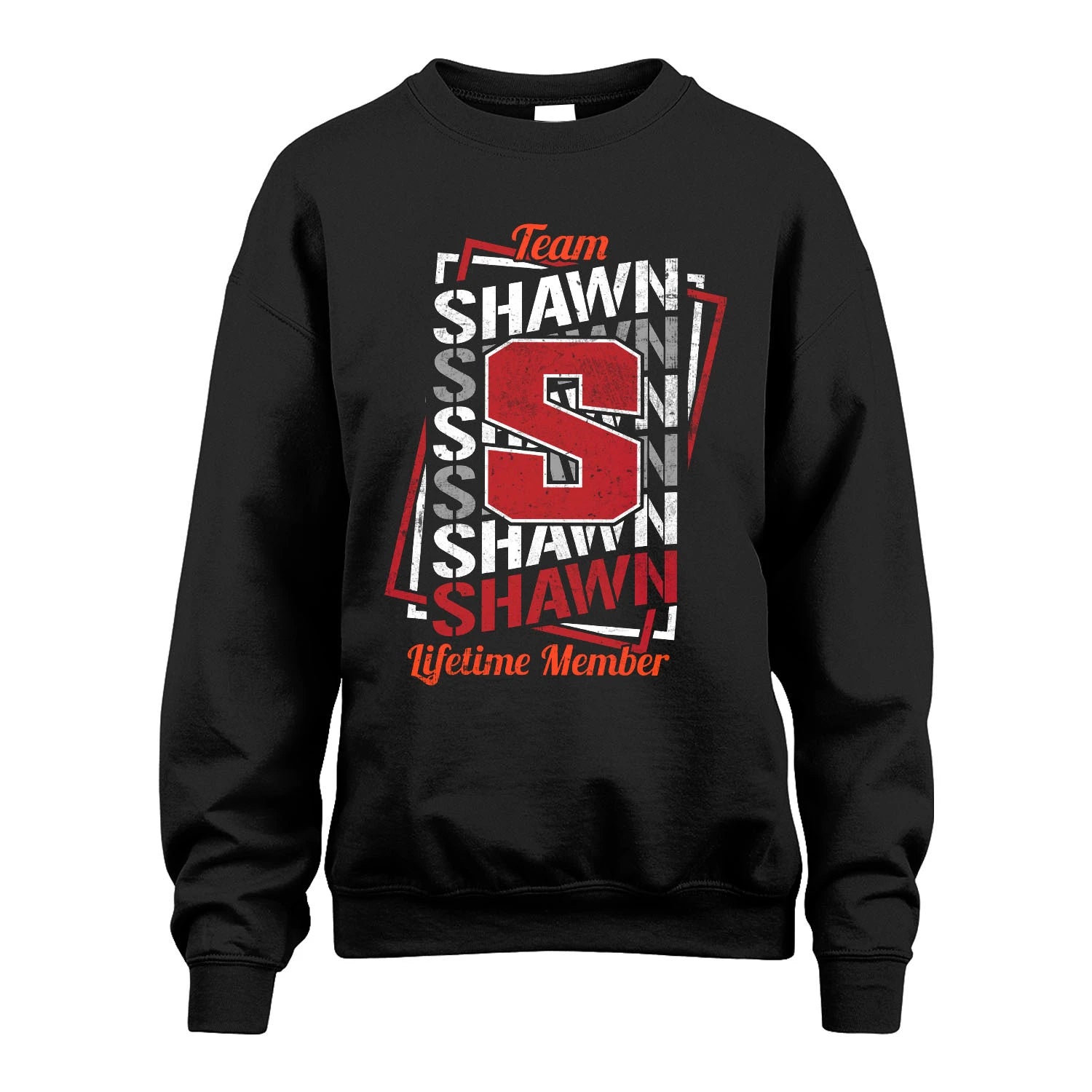 Team Your Name Lifetime Member Sporty Shirt SHAWN M1-25