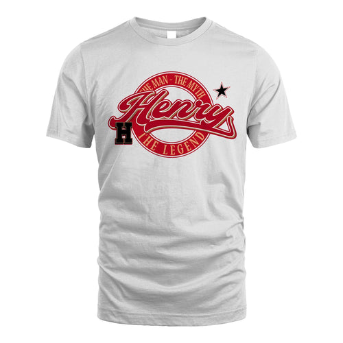 The Man The Myth The Legend Sporty Shirt HENRY M1-14