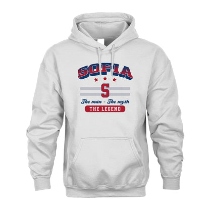 The Man The Myth The Legend With Your Name Shirt SOFIA M1-35
