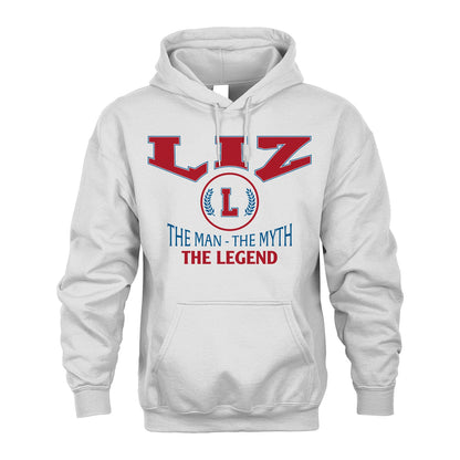 The Man The Myth The Legend Jet Style Shirt LIZ M1-9