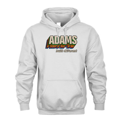 Your Name Built Different Retro Shirt ADAMS M1-26