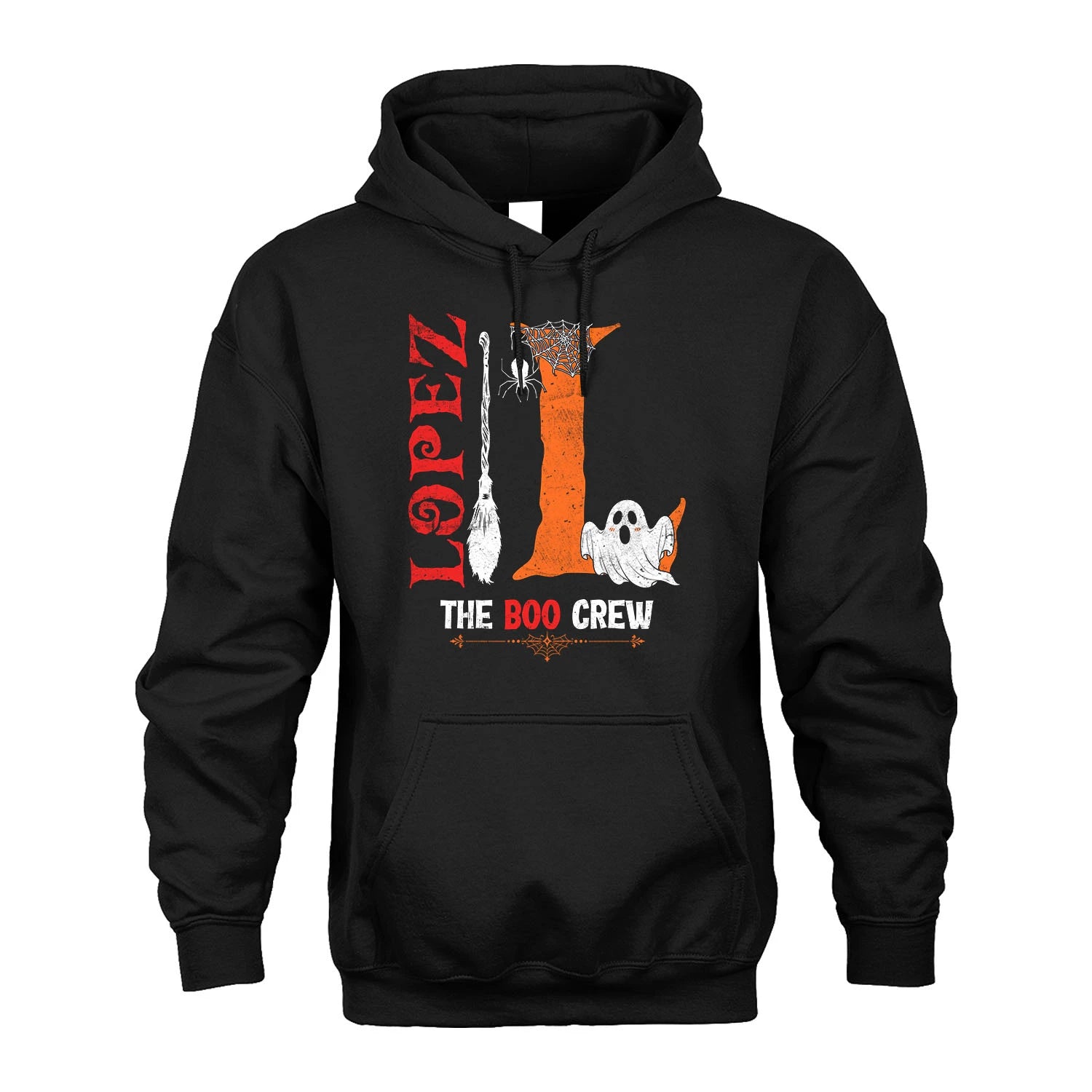 The Boo Crew Halloween With Your Name Shirt LOPEZ M1-23