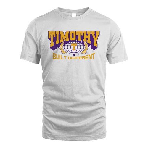 Your Name Built Different Sporty Shirt TIMOTHY M1-32
