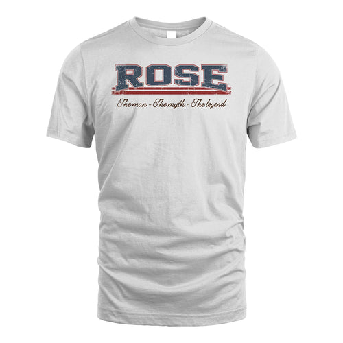 The Man The Myth The Legend Vintage Shirt ROSE M1-6