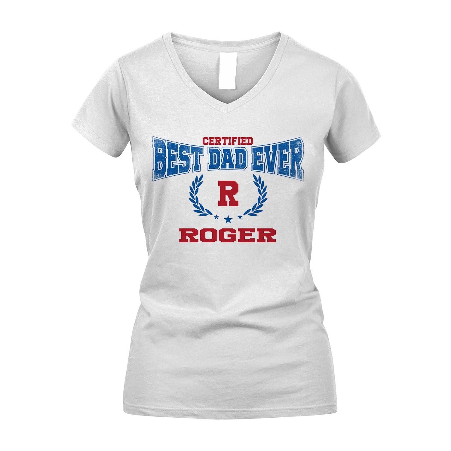 Certified Best Dad Ever Shirt ROGER M1-11