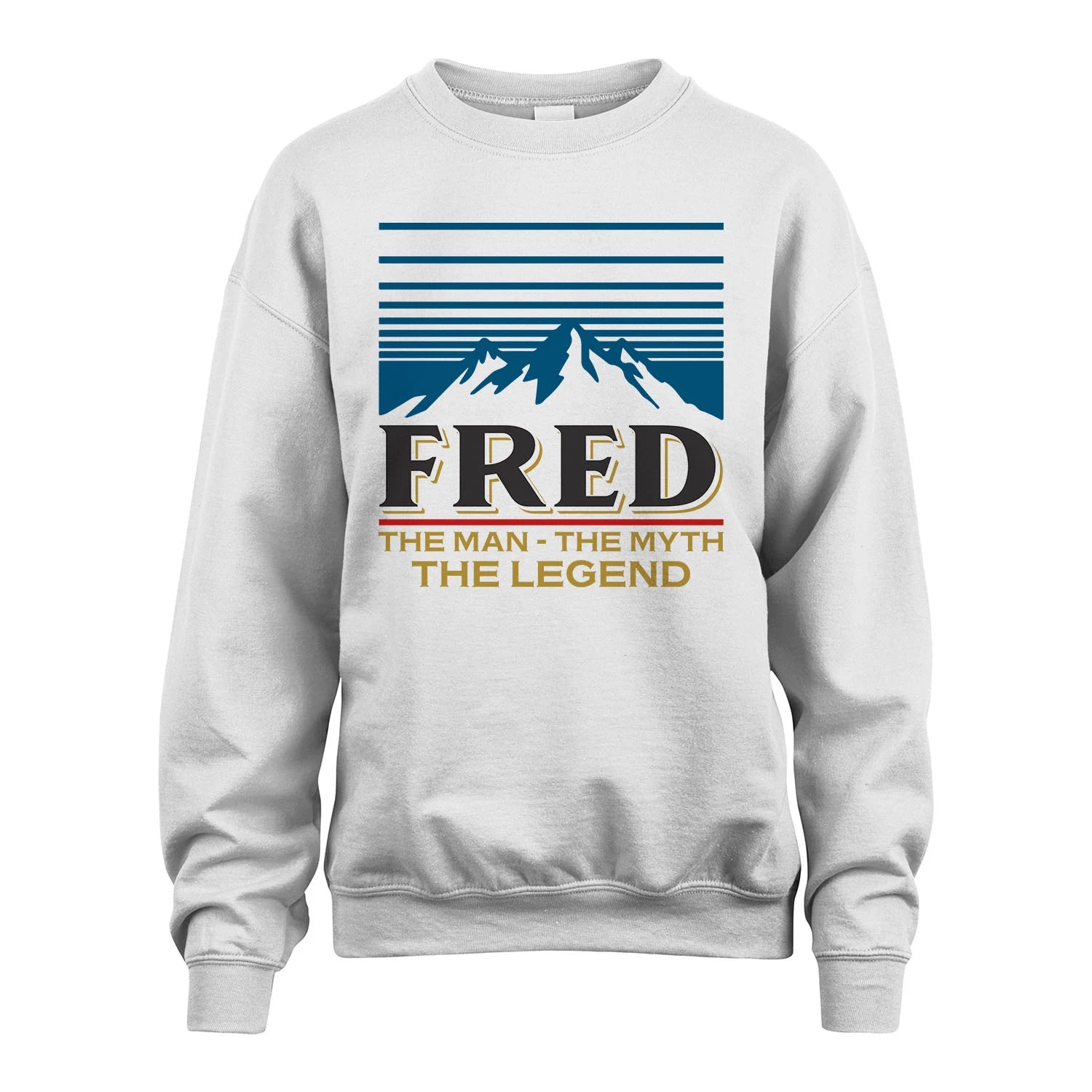 The Man The Myth The Legend Vintage Mountain Shirt FRED M1-19