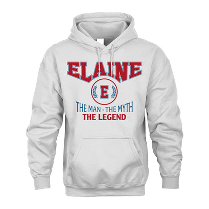 The Man The Myth The Legend Jet Style Shirt ELAINE M1-9
