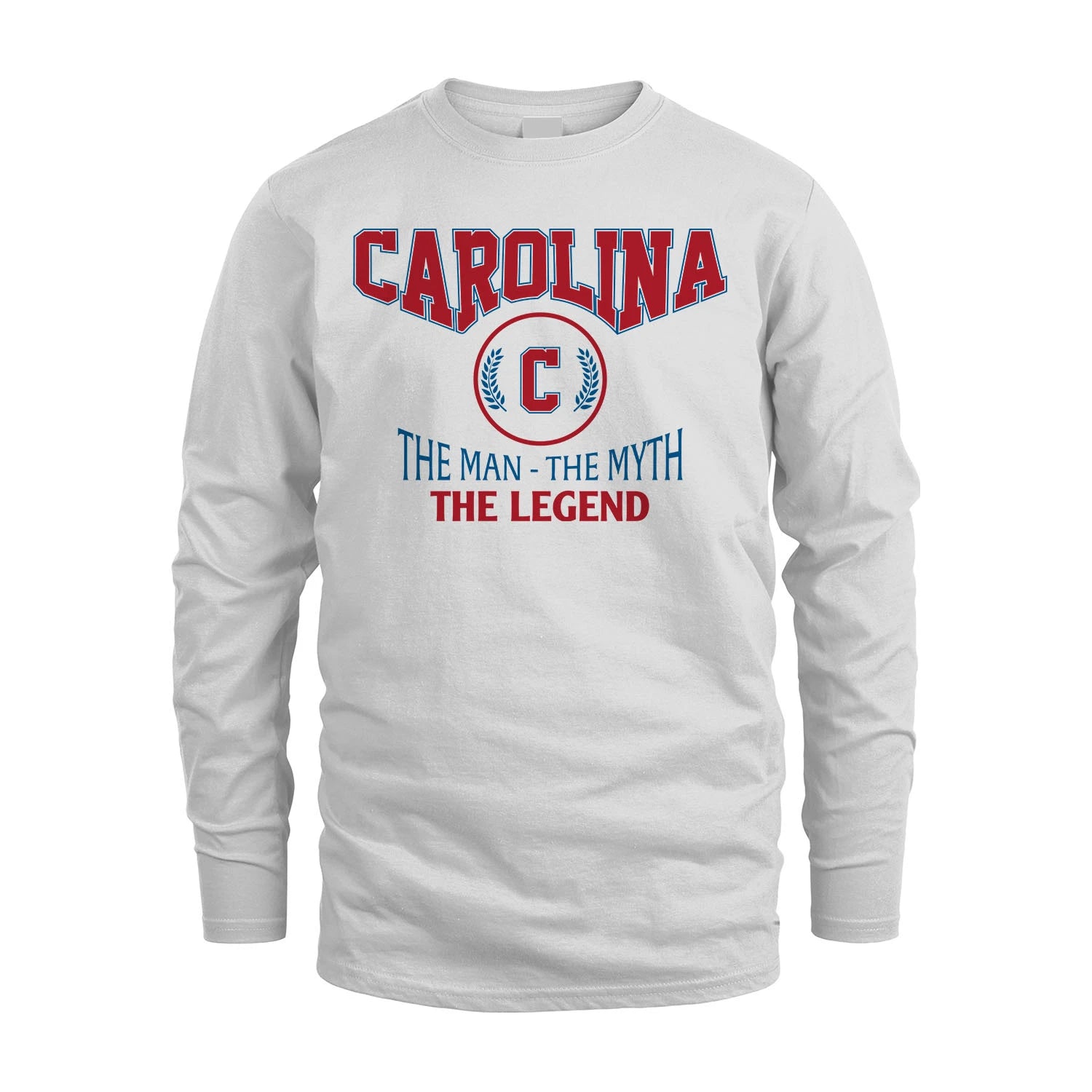 The Man The Myth The Legend Jet Style Shirt CAROLINA M1-9