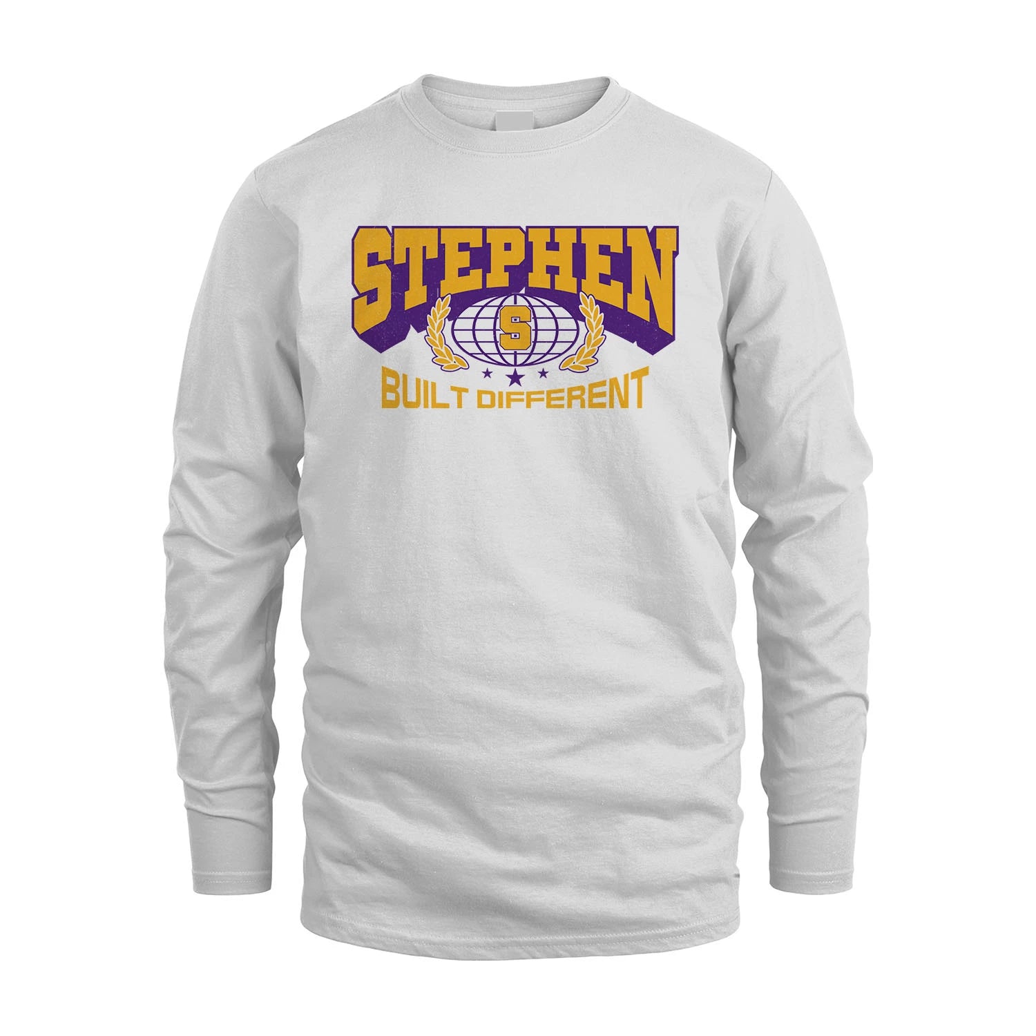 Your Name Built Different Sporty Shirt STEPHEN M1-32