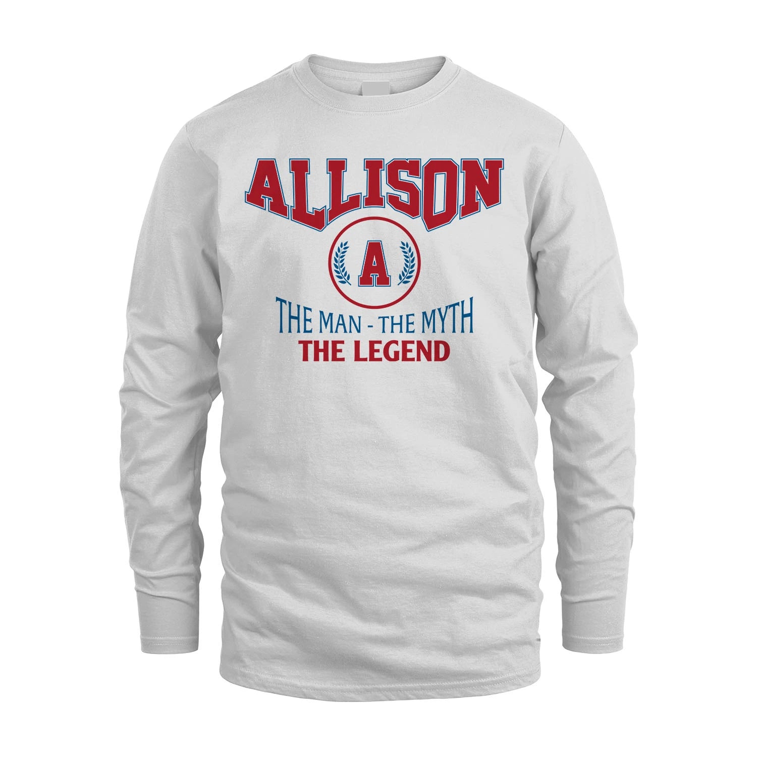 The Man The Myth The Legend Jet Style Shirt ALLISON M1-9