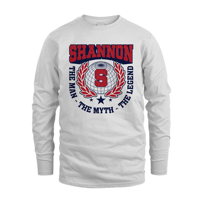 The Man The Myth The Legend Logo Shirt SHANNON M1-30