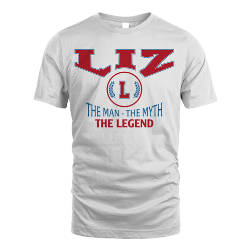 The Man The Myth The Legend Jet Style Shirt LIZ M1-9