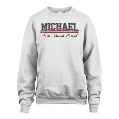The Man The Myth The Legend Vintage Shirt MICHAEL M1-6