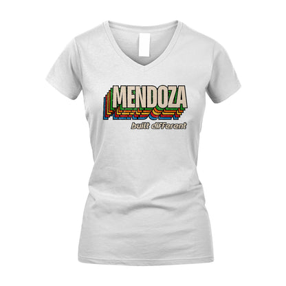 Your Name Built Different Retro Shirt MENDOZA M1-26