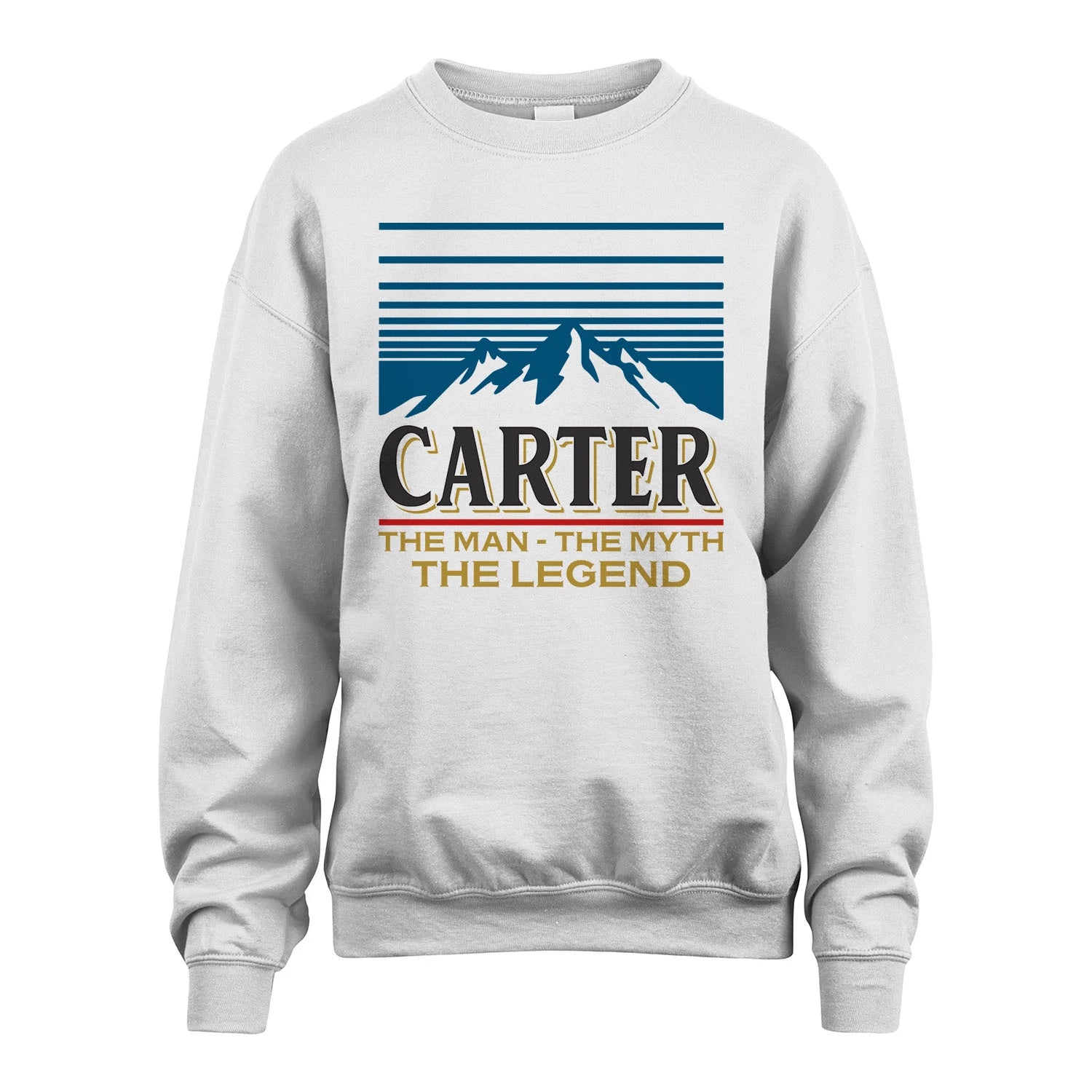 The Man The Myth The Legend Vintage Mountain Shirt CARTER M1-19