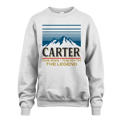 The Man The Myth The Legend Vintage Mountain Shirt CARTER M1-19