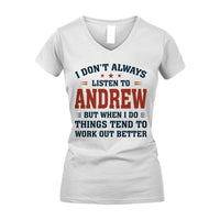 Women's V-Neck T-Shirt