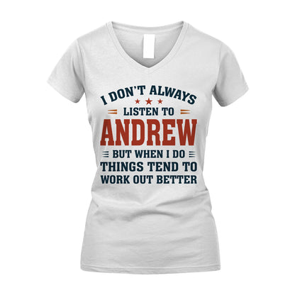 I Don't Always Listen To... ANDREW M1-2